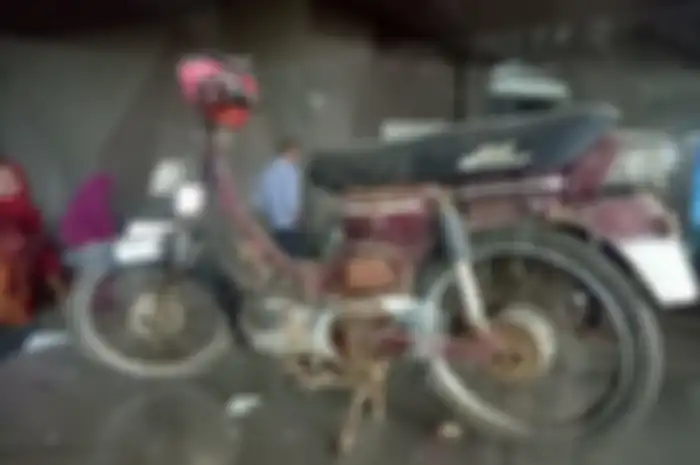 Motor Suzuki Jet Cooled yang terkena dampak tsunami di museumkan