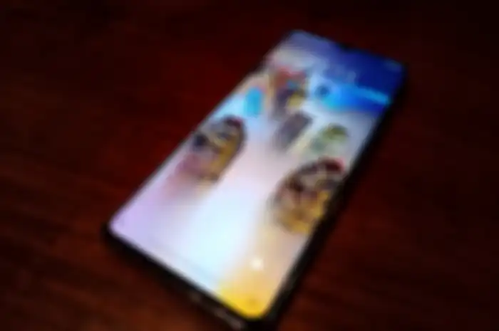 Tampilan layar Mi Note 10 Pro.