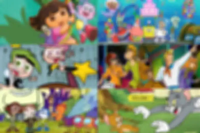 Deretan kartun masa kecil