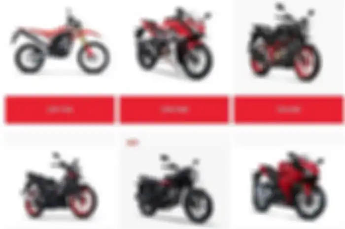 Jenis motor-motor Honda berbeda pilihan bensinnya