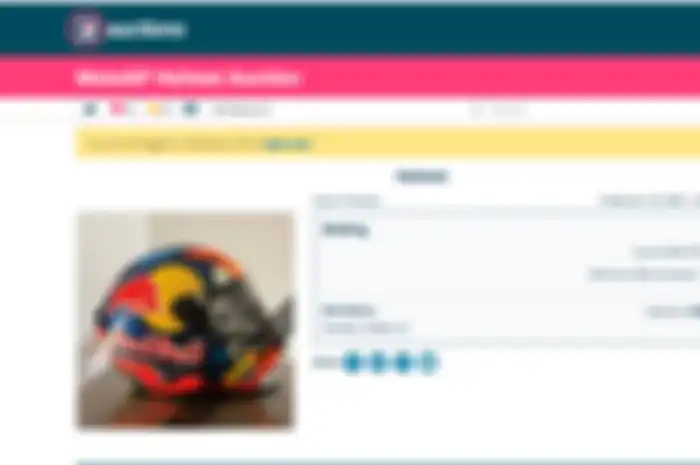 Lelang helm AGV Pista GP R yang dipakai Jack MIller di MotoGP Austria 2018 resmi terjual dengan nilai Rp 170,5. Sekaligus proses lelang helm itu resmi ditutup