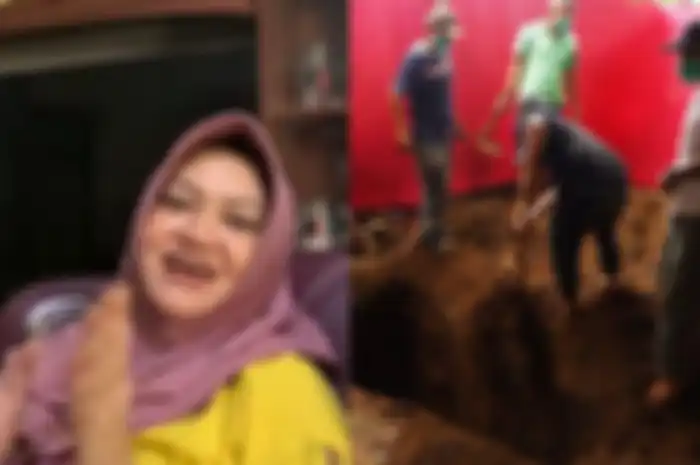 Lina Jubaedah - Proses pembongkaran makam Lina
