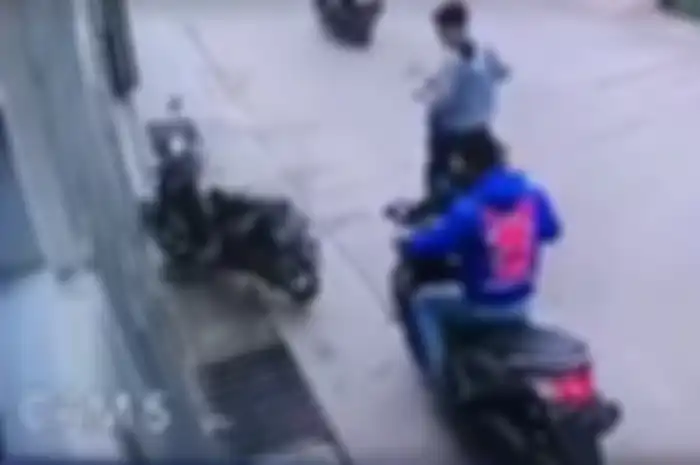 ABG maling Yamaha NMAX cukup 30 detikan bisa dibawa kabur