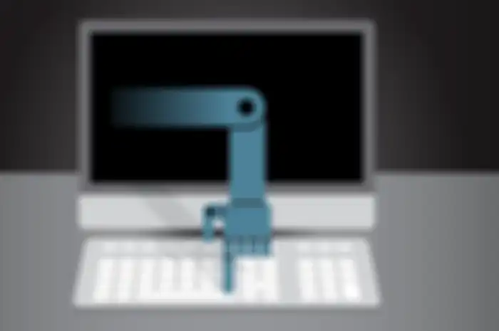 Ilustrasi bot hacker