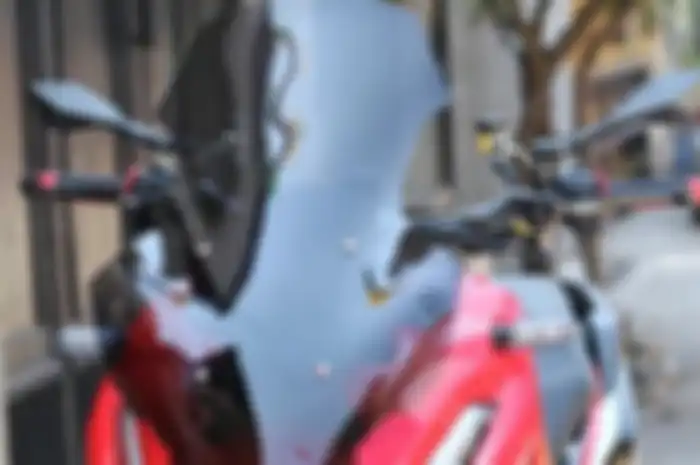 Ilustrasi windshield Honda ADV150.