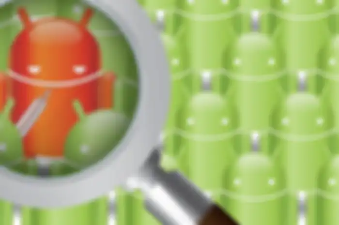 Ilustrasi aplikasi berbahaya di Android