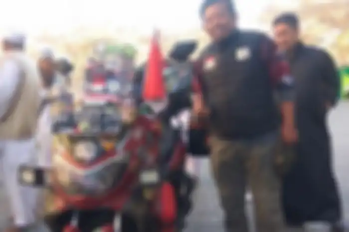 Yamaha NMAX milik Lilik Gunawan bakal segera dilelang setelah pernah dipakai ke Madinah