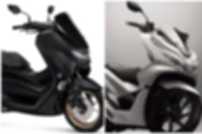 All New Yamaha NMAX dan Honda PCX150.