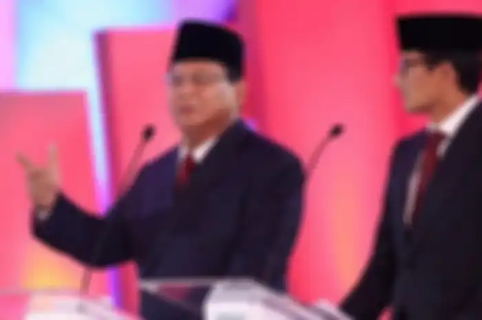 Ketua Umum Partai Gerindra Prabowo Subianto dan Sandiaga Uno .