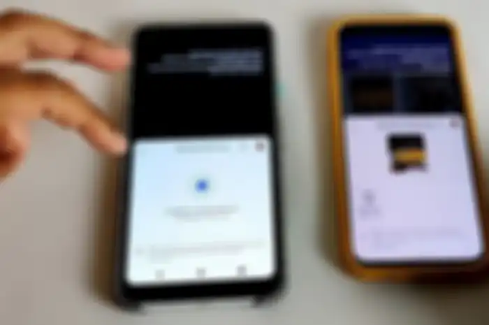 Fitur Nearby Sharing Google.