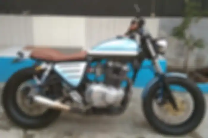Suzuki GS500 berkonsep Bobber Oriental garapan Tauco Custom Motorcycle.