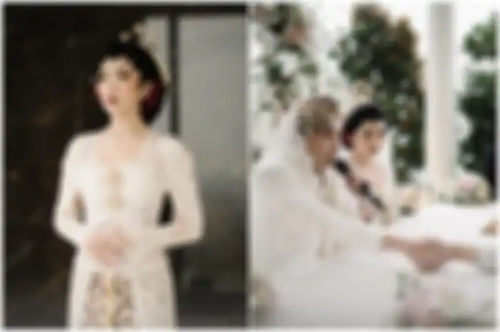 Fakta di balik busana akad nikah Isyana Sarasvati