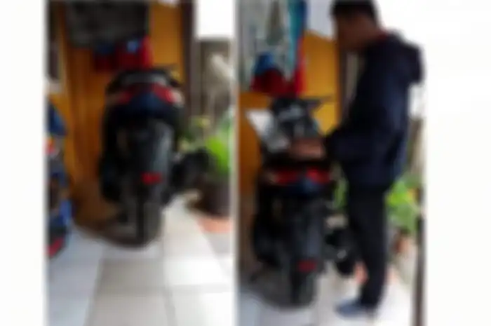 Yamaha All New NMAX Wardhani sedang disamperin mekanik Yamaha