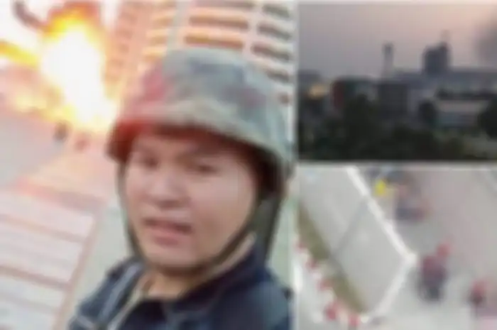 Tersangka mengambil senjata dan amunisi dari kamp sebelum mengambil kendaraan jenis Humvee. Simak selanjutnya.