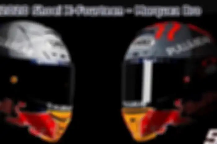 Shoei X-Fourteen yang digunakan Marquez Bersaudara