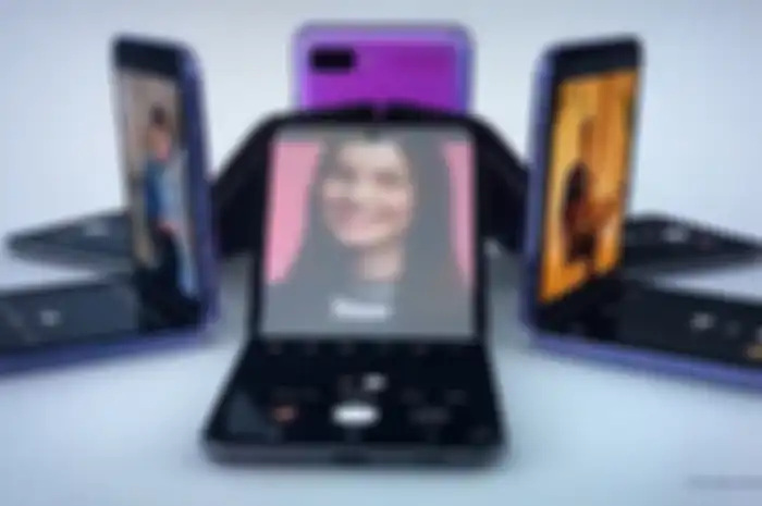 Wujud resmi Samsung Galaxy Z Flip