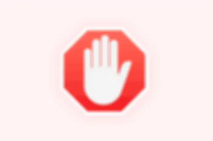Ilustrasi layanan ad blocker