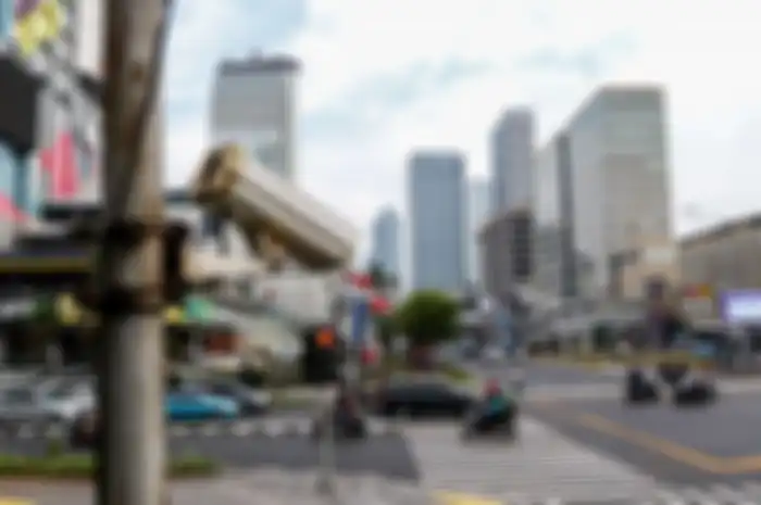 Ilustrasi kamera tilang elektronik Jakarta