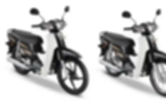 Honda EX5 yang mirip dengan Honda Astrea series ada dua tipe, yang pakai pelek jari-jari dan palang