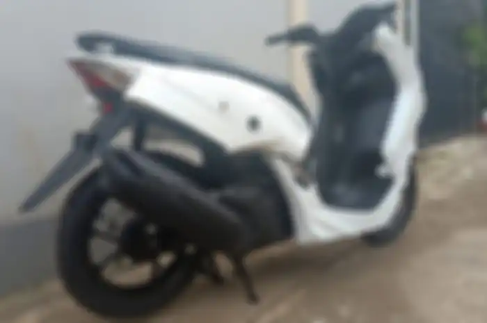 Yamaha Lexi Predator lebih gembung dilengkapi bagasi samping