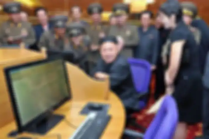 Pemimpin Korea Utara Kim Jong Un.