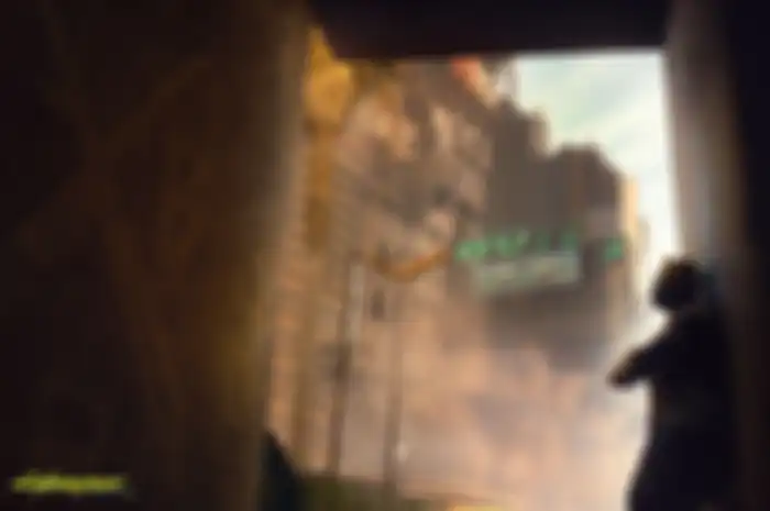Tampilan game Cyberpunk 2077