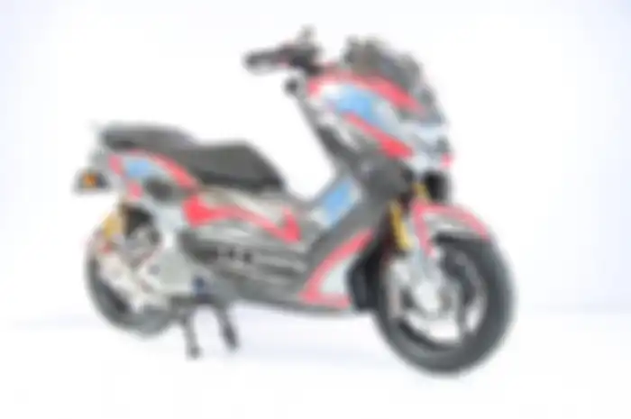 Yamaha NMAX livery helm Nicky Hayden raih gelar master di Customaxi Medan
