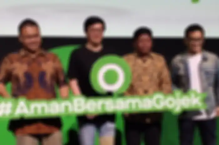 Co-CEO Gojek, Kevin Aluwi bersama para pengisi acara #AmanBersamaGojek