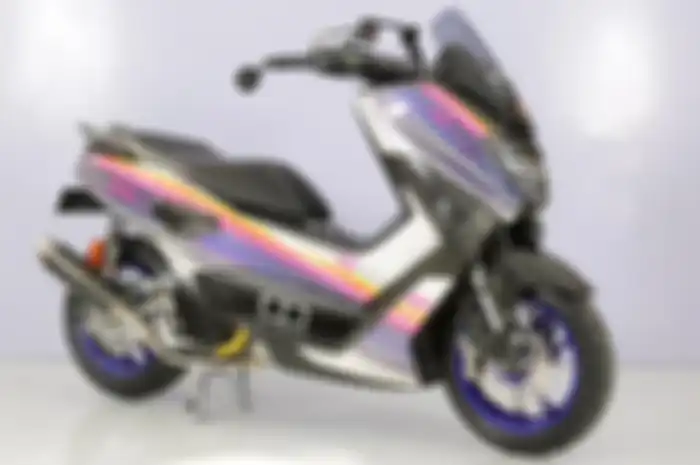 Yamaha NMAX dimodifikasi Muhammad Ghozi bergaya street fashion