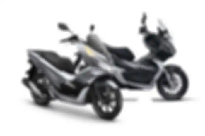 Ilustrasi Honda PCX 150 dan ADV150.