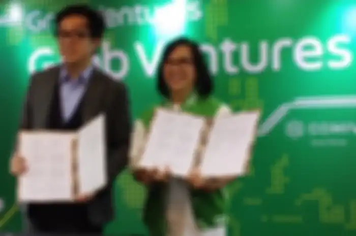 Nicko Widjaja, CEO BRI Ventures dan Neneng Goenadi, Managing Director Grab Indonesia.