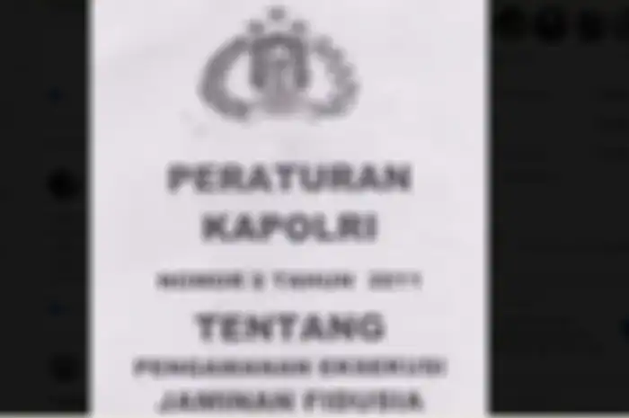 Bukan debt collector yang berhak melakukan penarikan motor kredit, tapi polisi berdasar keputusan pengadilan