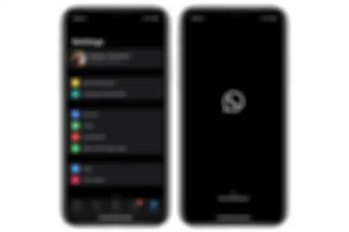 WhatsApp Dark Mode di iOS 13