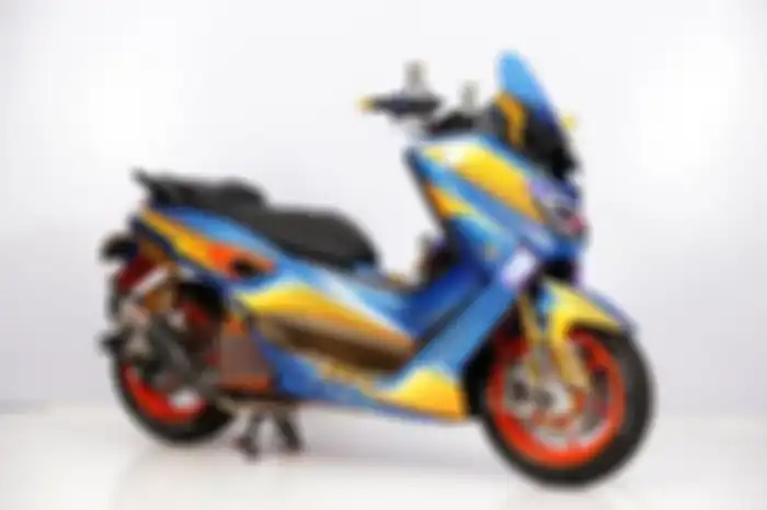 Yamaha NMAX Master pemenang Customaxi Pontianak, Pakai kamera di depan dan belakang