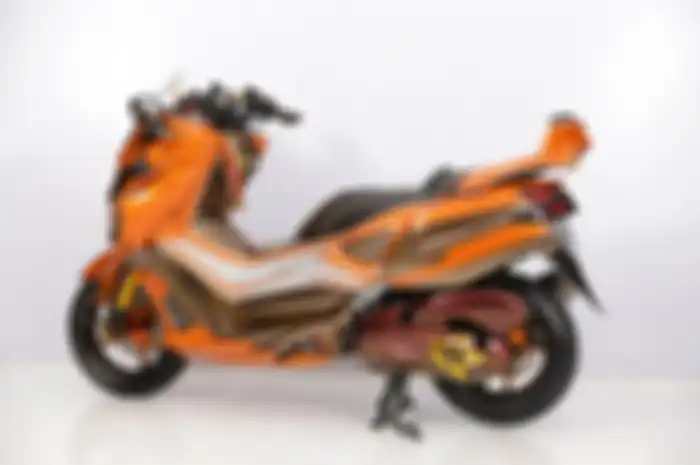 Bodi makin berotot, modifikasi motor Yamaha NMAX ini sukses sabet juara