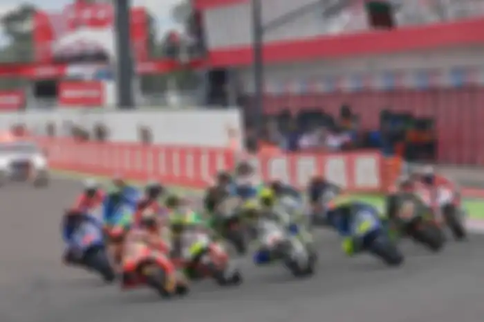 Suasana ramai MotoGP Argentina. Tanpa Penonton Akibat Pandemi Corona Pun MotoGP Tetap Bisa Untung Miliaran Rupiah