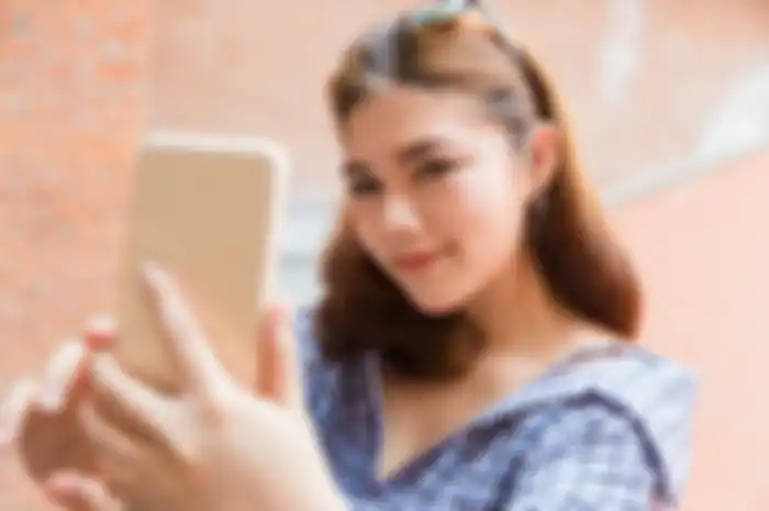 Ilustrasi selfie