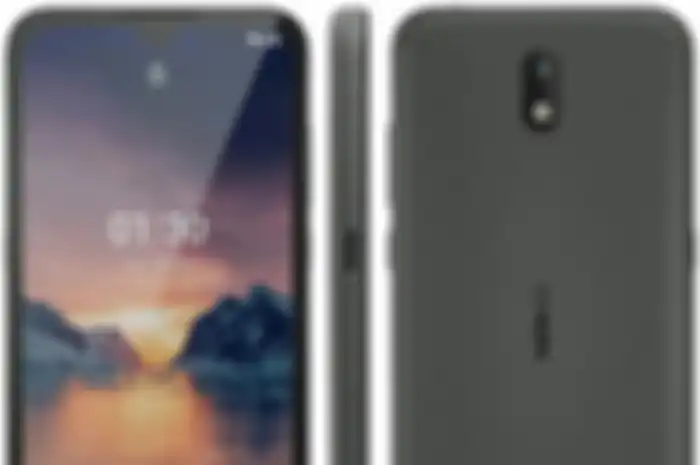 Render bocoran Nokia 1.3 yang diunggah oleh Evan Blass