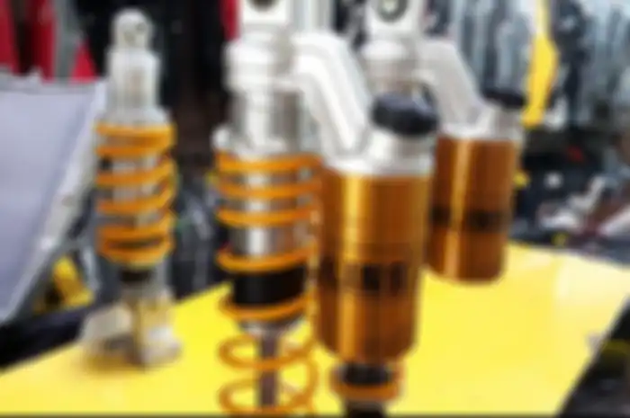 Ilustrasi sokbreker dari Ohlins