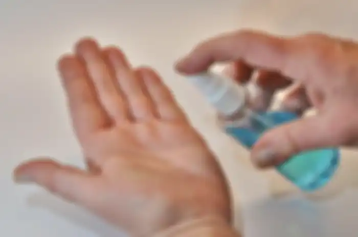 Ilustrasi Hand Sanitizer