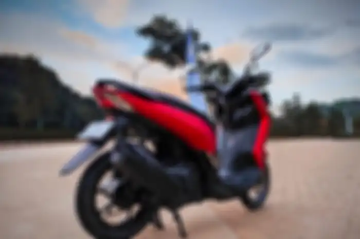 Comot part kaki-kaki Yamaha Aerox 155, Yamaha Lexi pakai dual sokbreker dengan biaya yang murah
