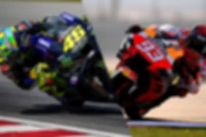 Ilustrasi. Valentino Rossi versus Marc Marquez di MotoGP 2020. Banyak yang menjagokan Marc Marquez ketimbang Valentino Rossi