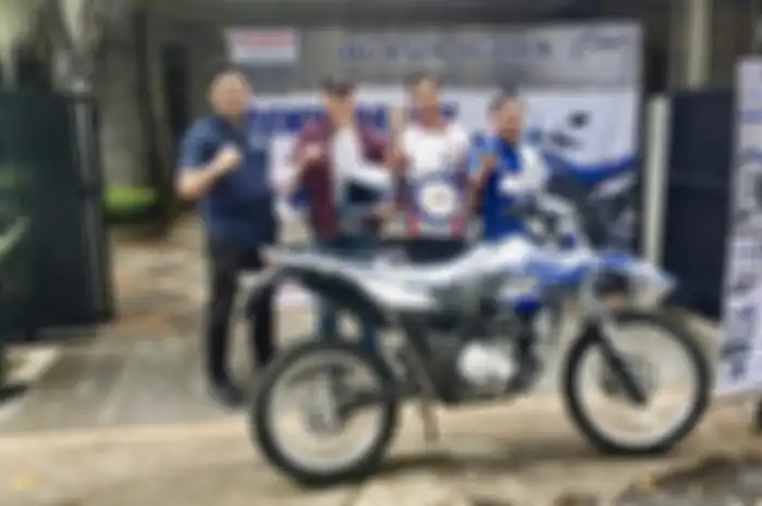 Dipesan lewat booking online, Yamaha WR155 sampai ke tangan konsumen di Jawa Barat