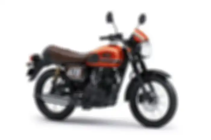 Ilustrasi motor baru Kawasaki W175 Cafe