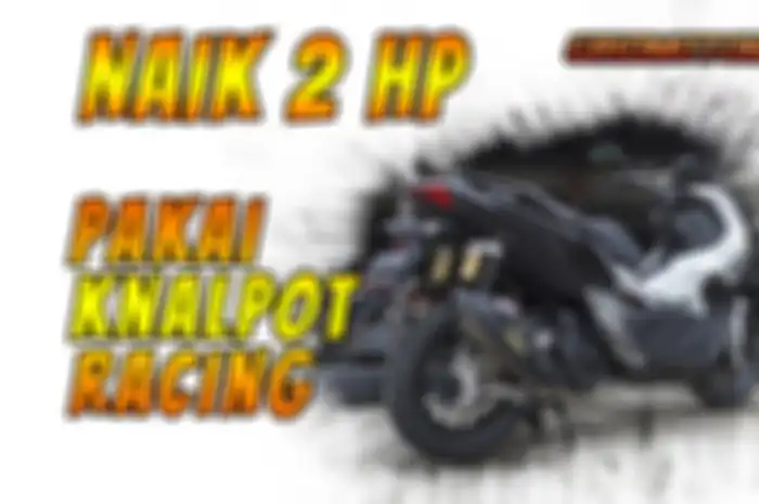 Honda ADV150 naik 2 hp pakai knalpot racing ROB1
