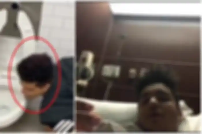 Positif Terindikasi Setelah Lakukan Hal Bodoh dengan Menjilati Menjilati Kursi Toilet Kamar Mandi Umum, Inilah Selebgram yang Viral karena Lakukan Coronavirus Challenge