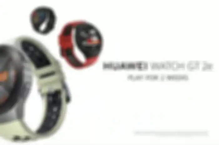 Huawei watch GT 2e yang diklaim bisa digunakan selama 2 minggu tanpa harus di charge.