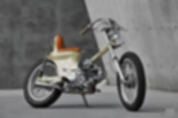 SYM yang berubah menjadi Chooper style atau Choopy Cub