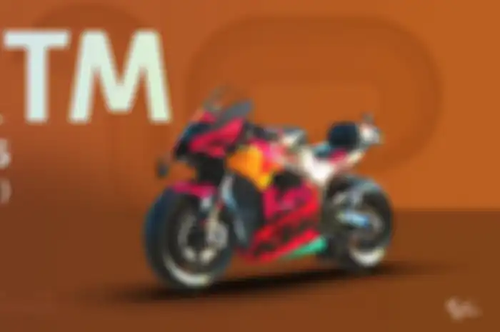 Penampilan video infografis dengan format 3D menjelaskan deretan motor MotoGP yang berkompetisi musim ini