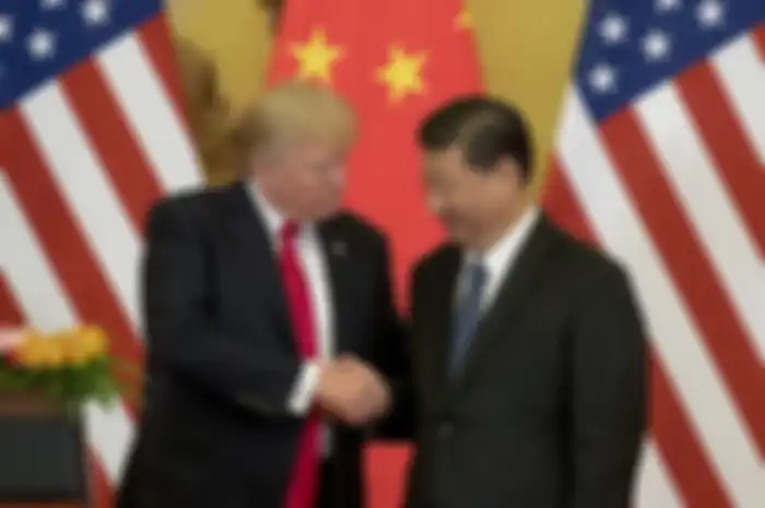 Donald Trump dan Xi Jinping